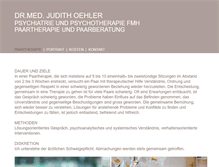 Tablet Screenshot of oehler-paartherapie.ch